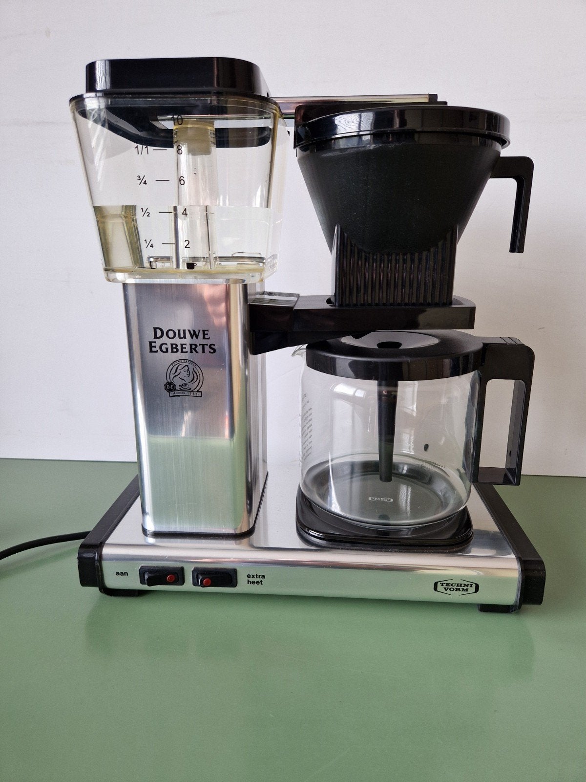 ☕️ Douwe Egberts  ✅️ Moccamaster ⚠️ ZEER NETJES ⚠️, Gebruikt, Koffiemachine, Gemalen koffie, Ophalen of Verzenden
