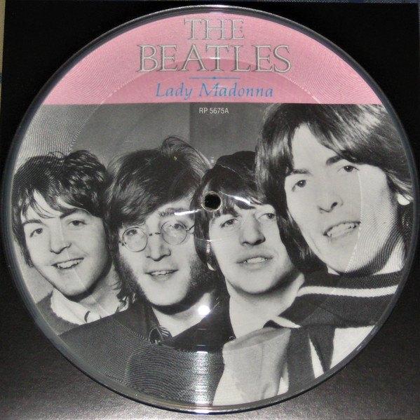 PICTURE DISC SINGLE The Beatles – Lady Madonna MINT, Cd's en Dvd's, Vinyl Singles, Verzenden, 7 inch, Single, Pop