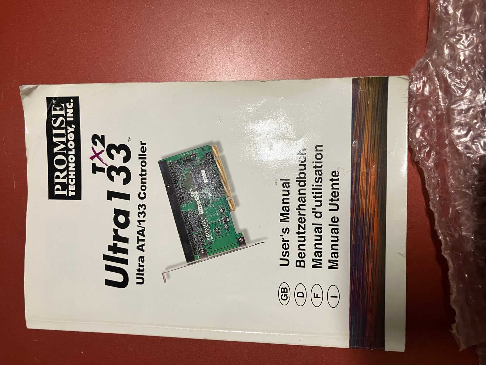 Promise Ultra133 TX2 Ultra ATA/133 Controller met handleidin, Ophalen of Verzenden