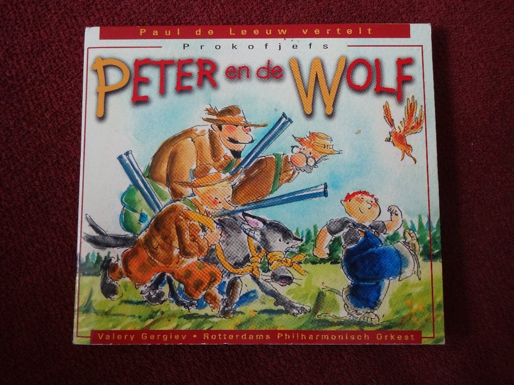 CD Prokofjef Philharmonisch Orkest – Peter En De Wolf, Cd's en Dvd's, Cd's | Kinderen en Jeugd, Ophalen of Verzenden, Zo goed als nieuw