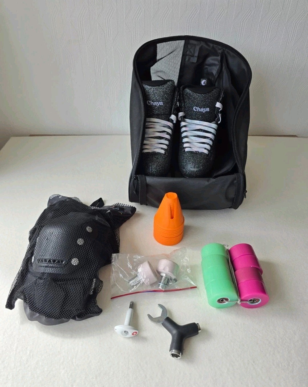 Chaya rollerskates maat 41 complete set, Sport en Fitness, Skeelers, Overige merken, Overige typen, Ophalen of Verzenden, Zo goed als nieuw