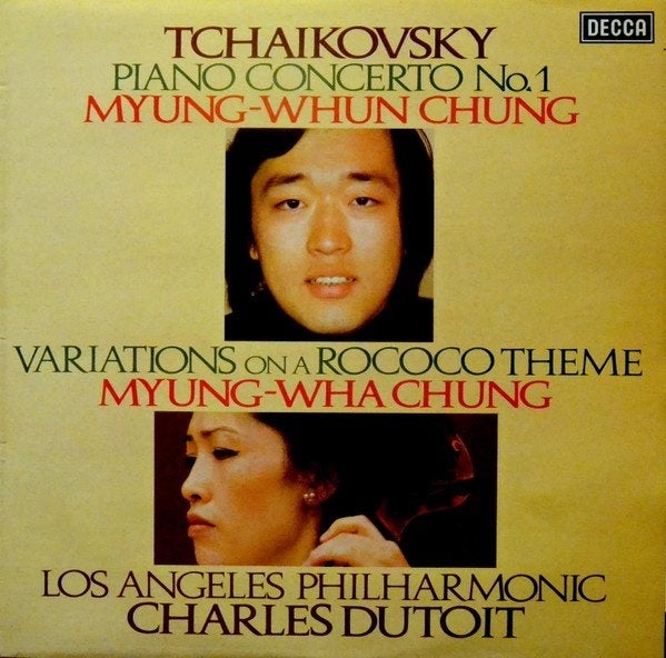 Tchaikovsky -  Myung-Wha Chung - DECCA SXL, Cd's en Dvd's, LP, Overige typen, Ophalen of Verzenden, Zo goed als nieuw