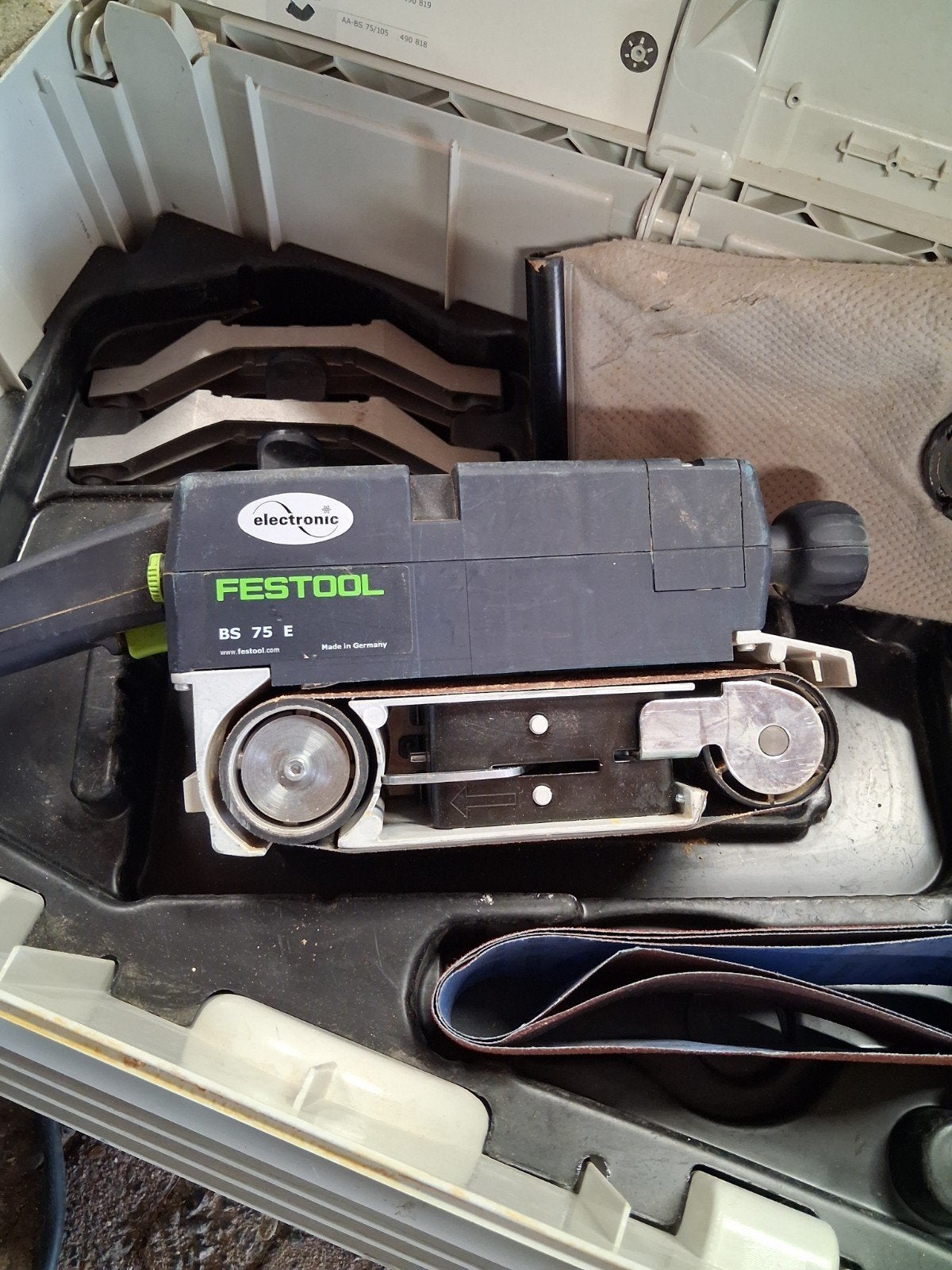 Festool BS-75-E   €250,-, Ophalen, 1200 watt of meer, Excentrische schuurmachine