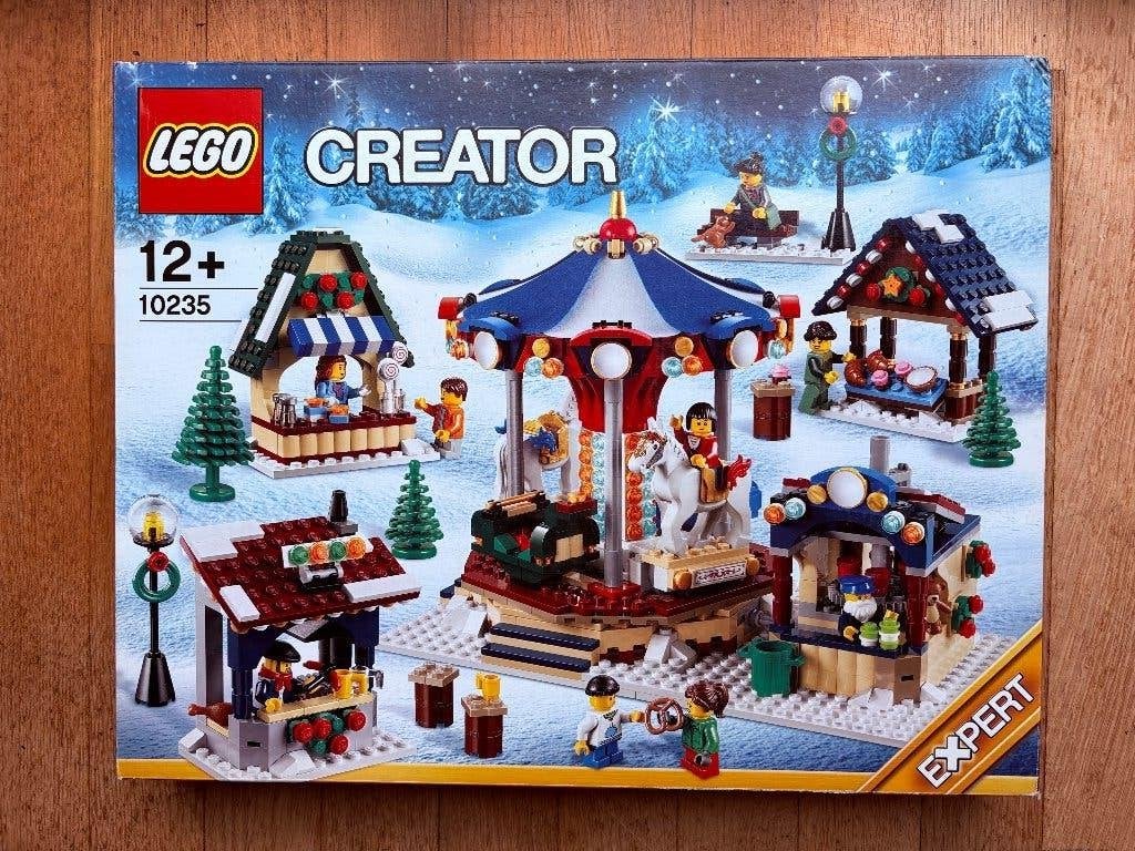Lego 10235 Winter dorpsmarkt NIEUW, Lego, Compleet, Lego, Nieuw
