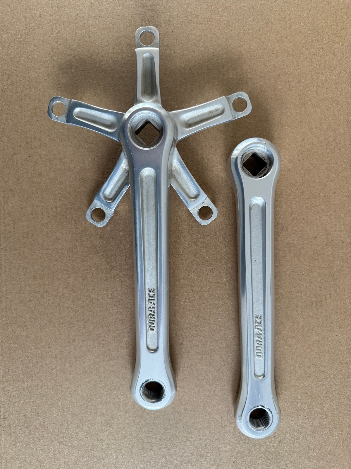 Shimano Dura-Ace Crancks 170mm Vintage, Fietsen en Brommers, Fietsonderdelen, Crankstel of Pedalen, Gebruikt, Ophalen of Verzenden