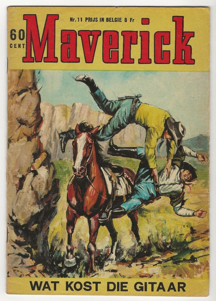 Maverick nr. 11, 1e druk uit 1964, Boeken, Strips | Comics, Gelezen, Eén comic, Amerika, Ophalen