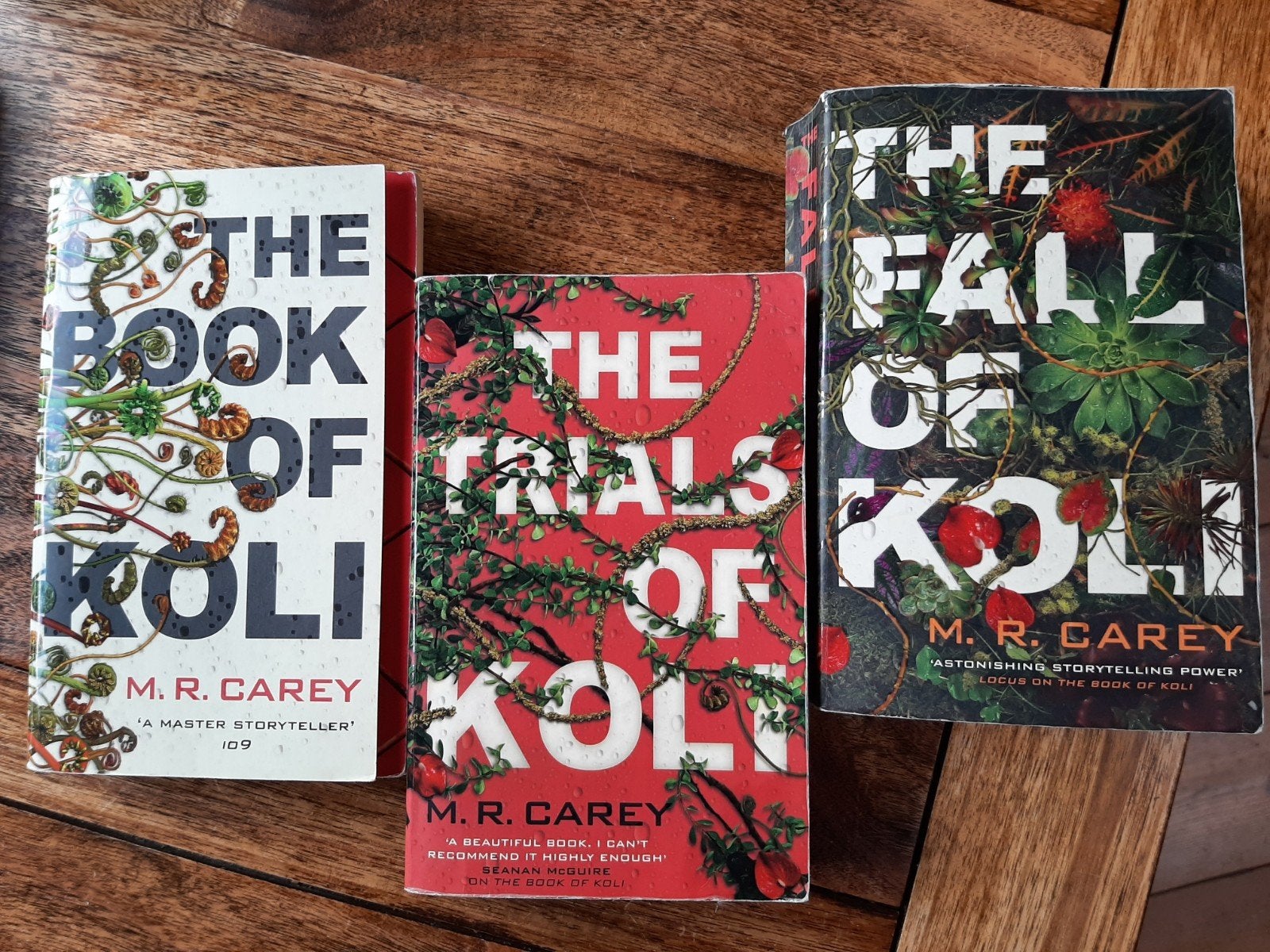 The Rampart Trilogy M.R. Carey - 3 boeken set, Boeken, Taal | Engels, Gelezen, Fictie, Ophalen of Verzenden