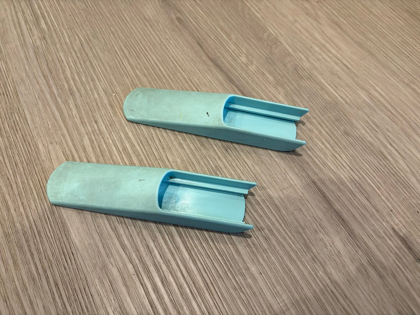 Stokke Tripp Trapp glijders V2 (lichtblauw), Ophalen of Verzenden, Gebruikt, Overige typen