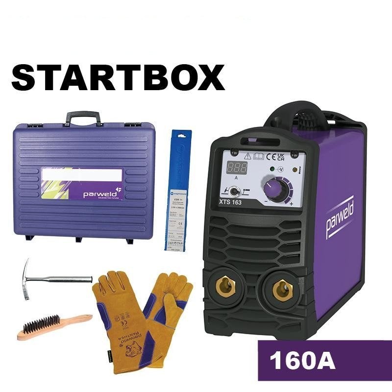 Nieuw Startbox Parweld XTS 163 230V 160A Lasapparaat Machine, Elektroden, Ophalen of Verzenden, 150 tot 250 ampère, Info@weld-toorts.be