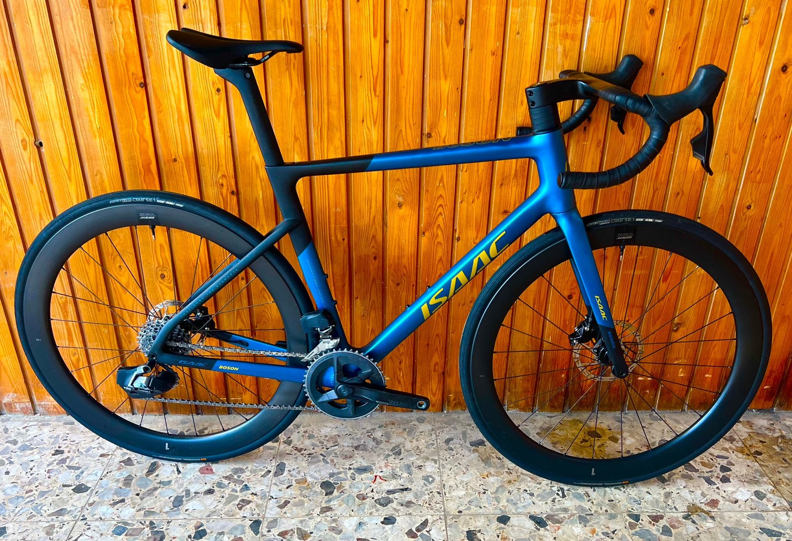 Isaac Boson Carbon / Sram rival 12s / carbon wielset, Fietsen en Brommers, Fietsen | Racefietsen, Zo goed als nieuw, Overige merken