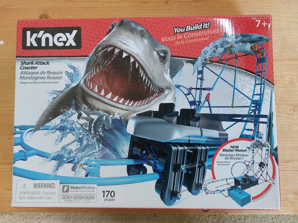 K'NEX Shark Attack Coaster, Ophalen, Gebruikt, K'nex
