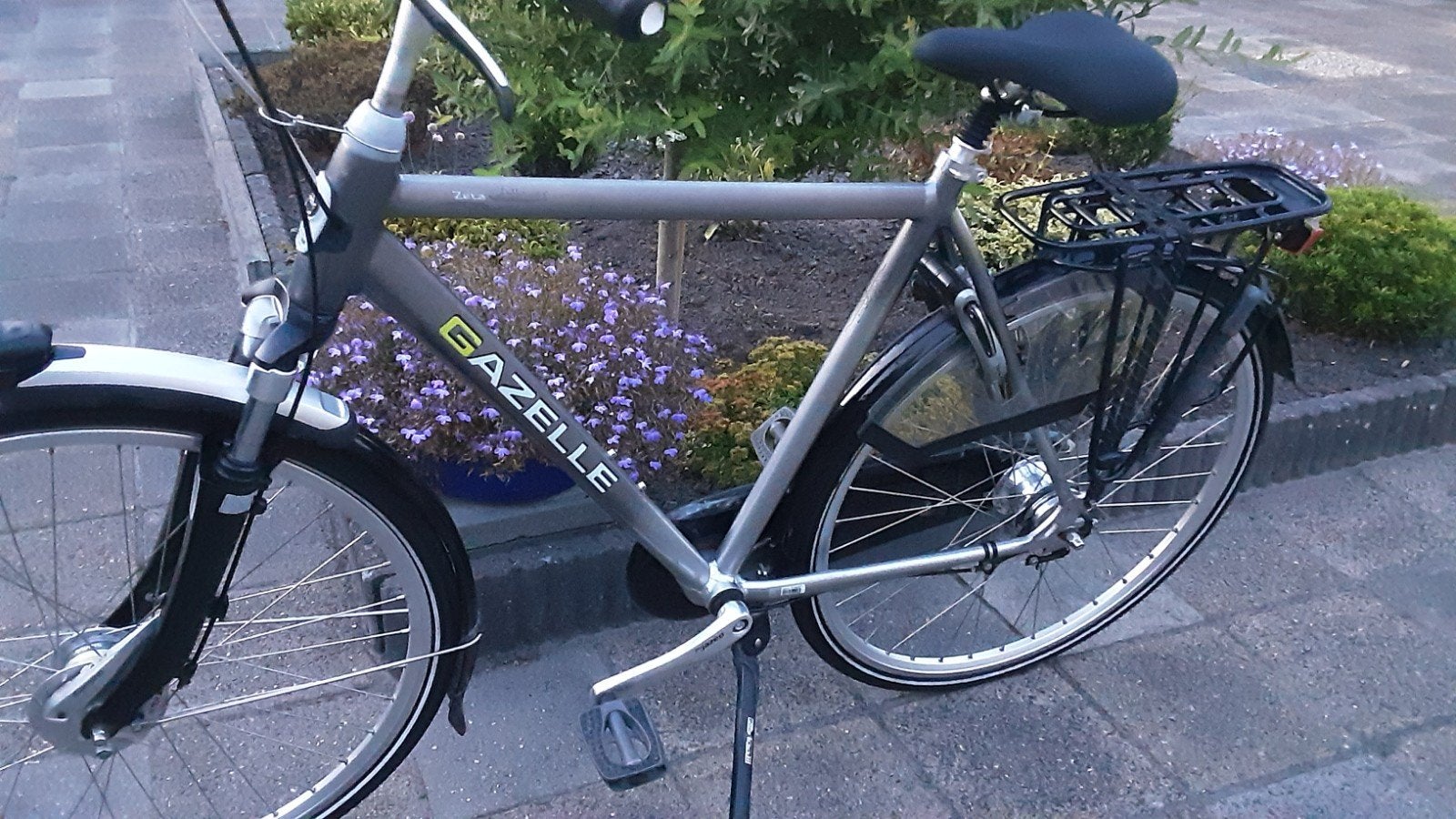 Gazelle herenfiets, Ophalen, Gebruikt, Versnellingen, 57 tot 61 cm