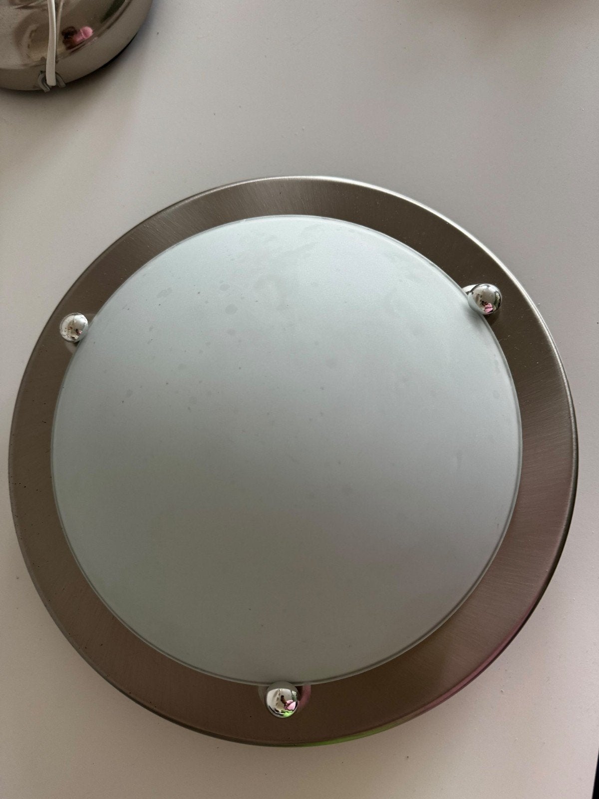 Plafondlamp van Gamma - Inclusief lichtbron, Metaal, Overige merken, Gebruikt, Ophalen of Verzenden