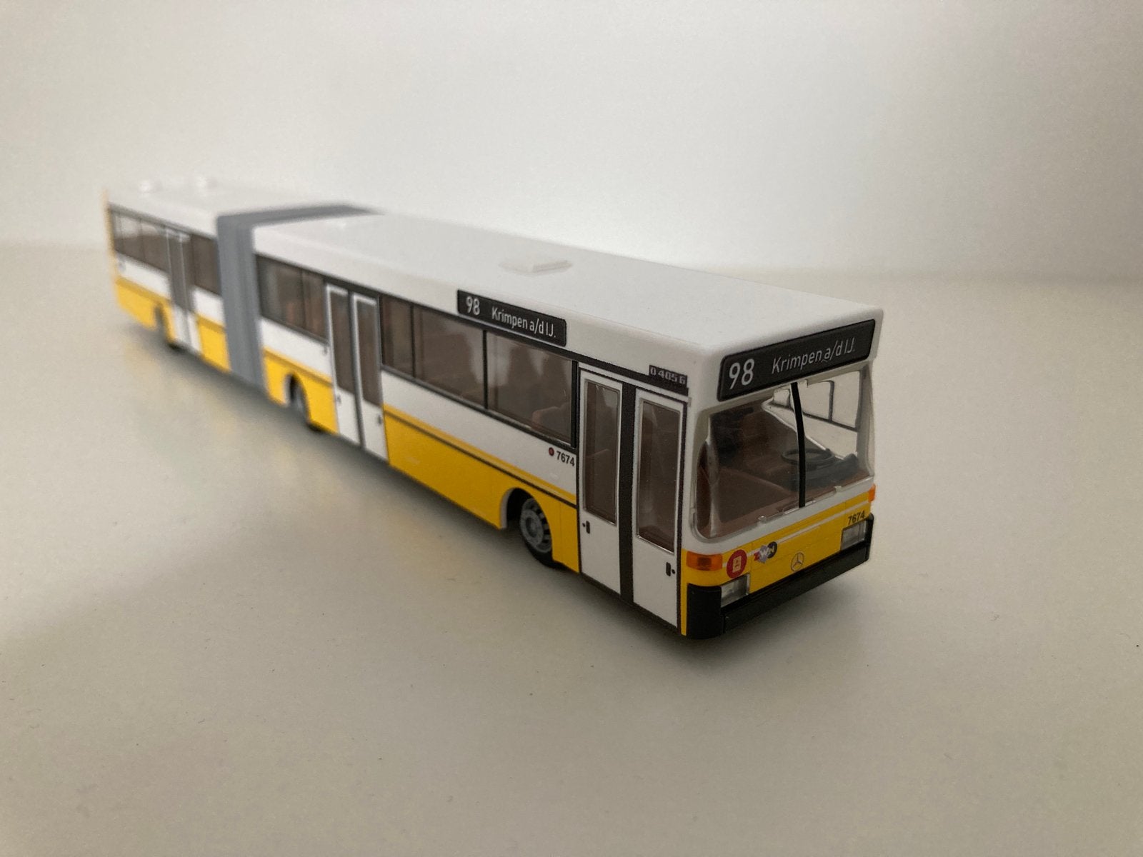 Rietze Mercedes-Benz O 405 G ZWN (NL) Bus - Nieuw, Hobby en Vrije tijd, Modelauto's | 1:87, Ophalen of Verzenden, Nieuw, Bus of Vrachtwagen