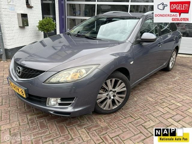 Mazda 6 Sportbreak 2.0 S-VT Busines *NAVI * AIRCO * TREKHAAK, Auto's, Mazda, Bedrijf, Te koop, 6 sportbreak, ABS, Airbags, Airconditioning