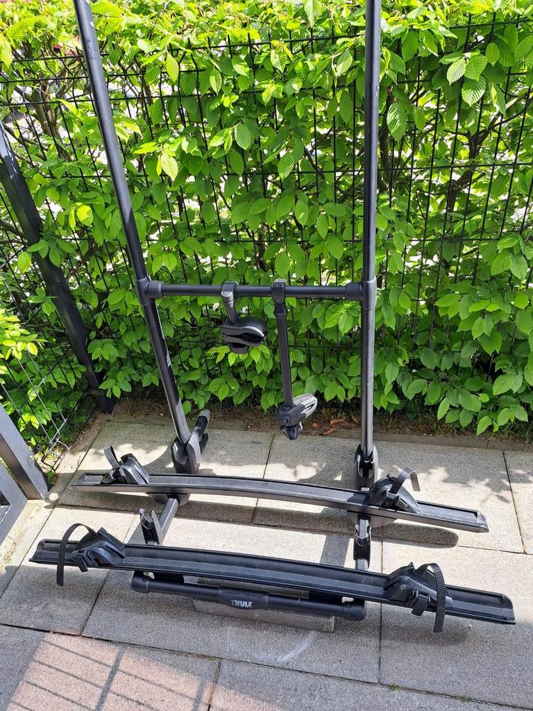 Zwarte fietsen rek voor de achterkant van een camper, Ophalen of Verzenden