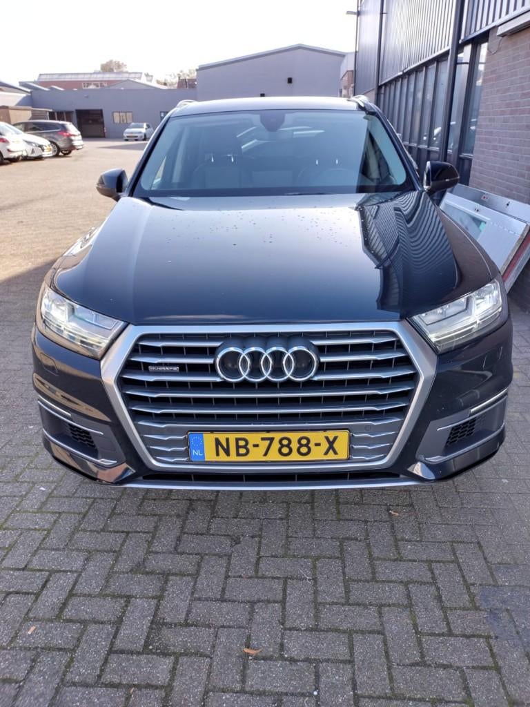 Audi Q7 3.0 TDI 374pk E-tron Quattro, 29-12-2016,Org.NL, Auto's, Automaat, Euro 6, 258 pk, Blauw