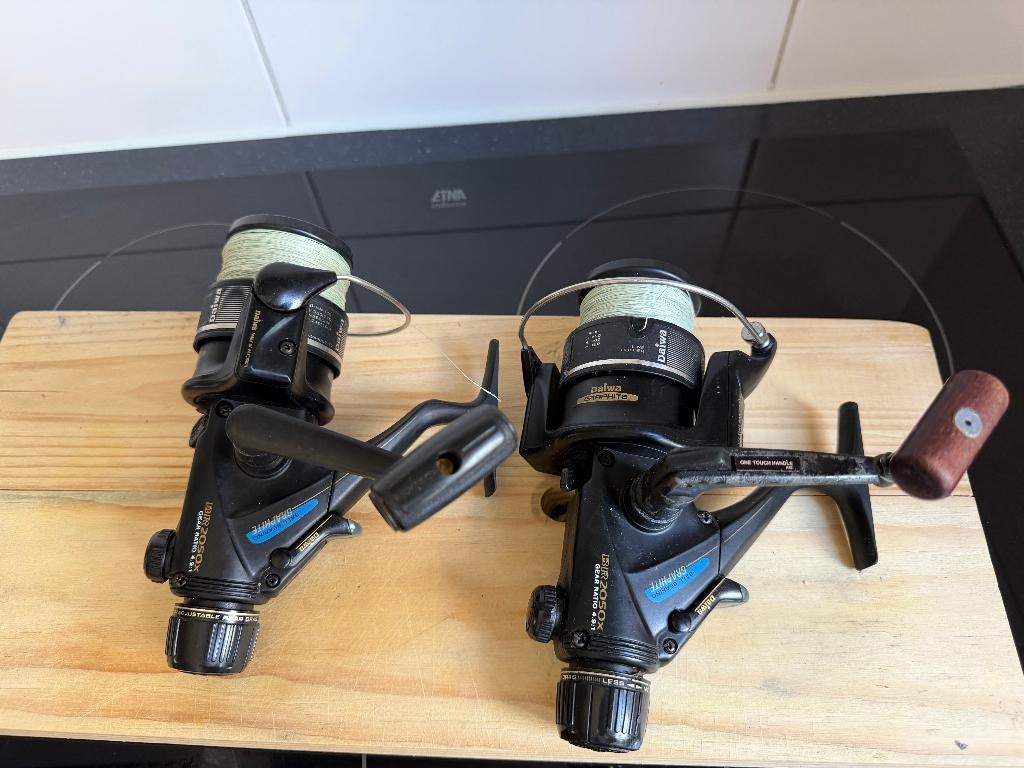 Daiwa BR2050X karpermolens, Watersport en Boten, Ophalen of Verzenden, Zo goed als nieuw, Molen
