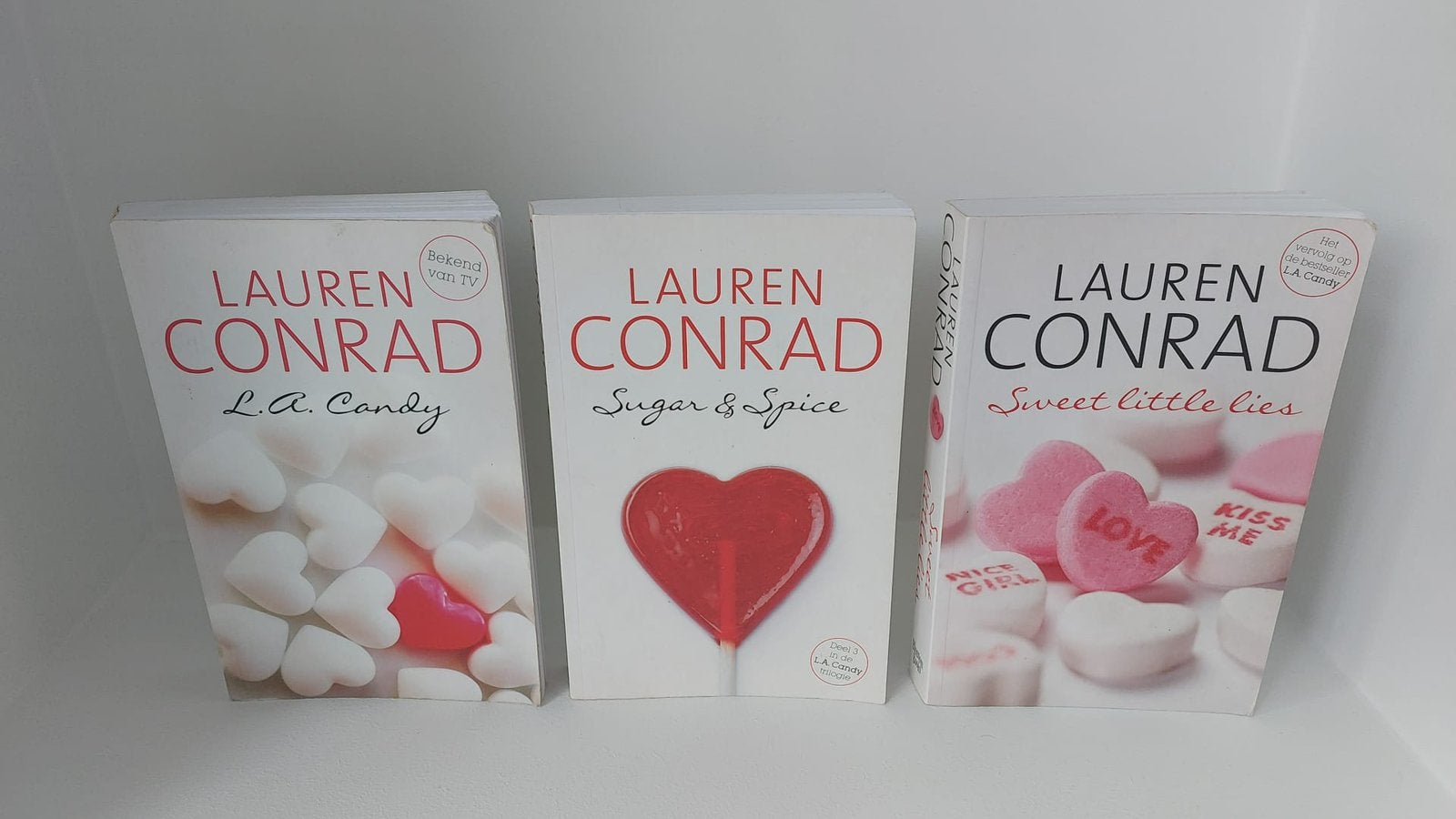 3 Lauren Conrad boeken, Boeken, Chicklit, Ophalen of Verzenden, Zo goed als nieuw