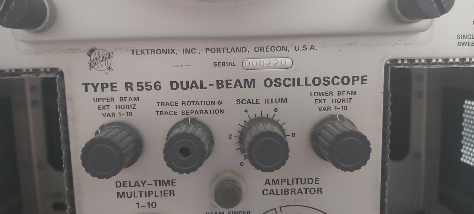 Tektronix RM556, Hobby en Vrije tijd, Ophalen, Gebruikt