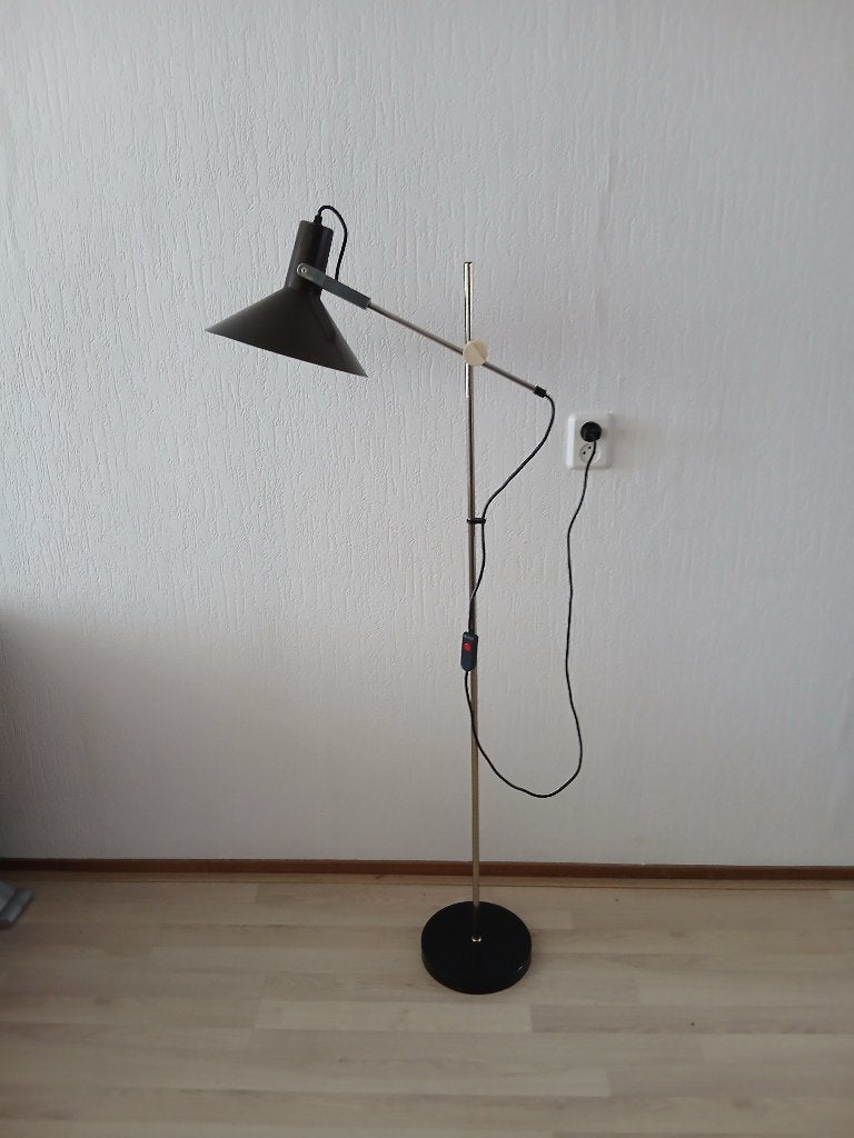 Hengellamp – Vloerlamp - Anvia - Vintage, Ophalen, Gebruikt, 100 tot 150 cm, Vintage