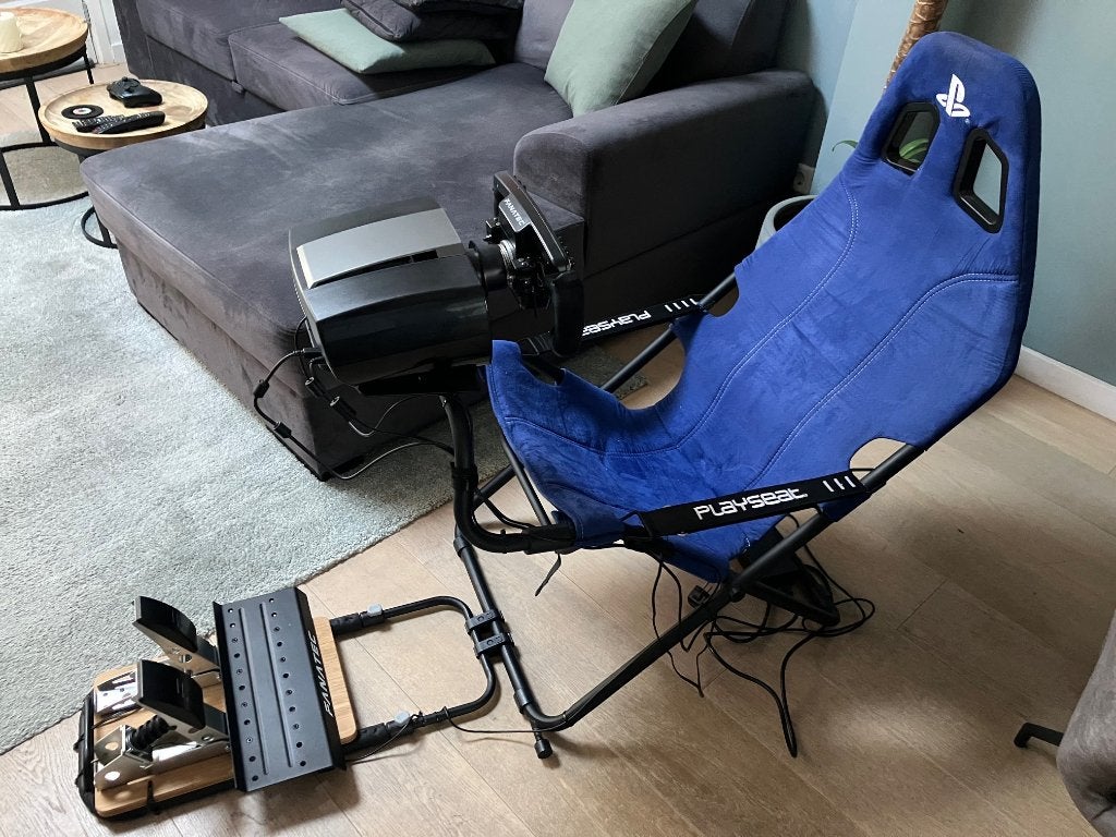 Complete Fanatec Simrace Set (PS4/PS5/PC) + Playseat, Ophalen, Zo goed als nieuw, Fanatec