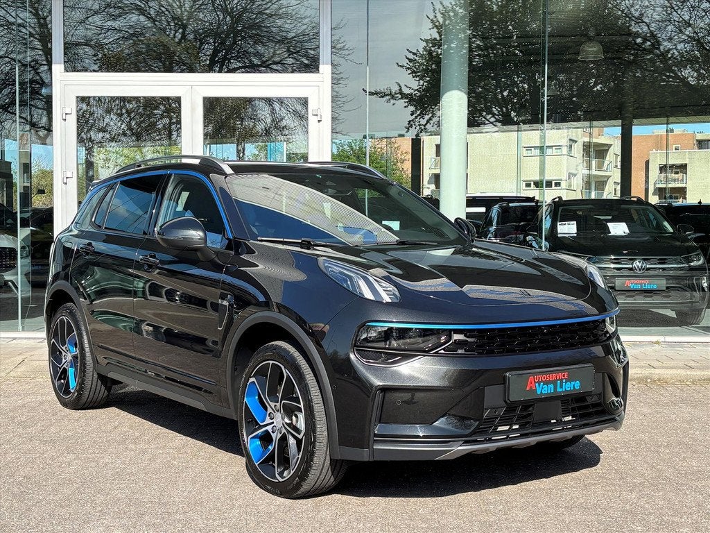 LYNK & CO 01 1.5TD 261pk PHEV 7DCTH| Schuifdak|Navi|360 gr c, Auto's, 12 maanden, Stof, 179 pk, Zwart