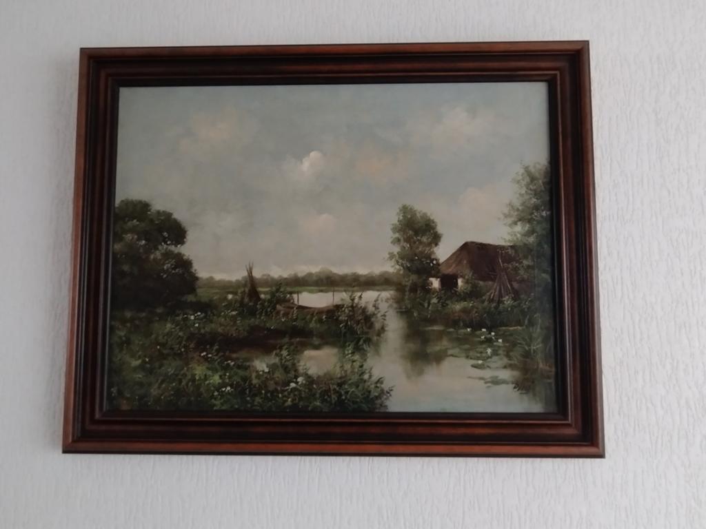 Schilderij: Hollands landschap Loosdrecht.v.a. €50, Antiek en Kunst, Kunst | Schilderijen | Klassiek, Ophalen of Verzenden