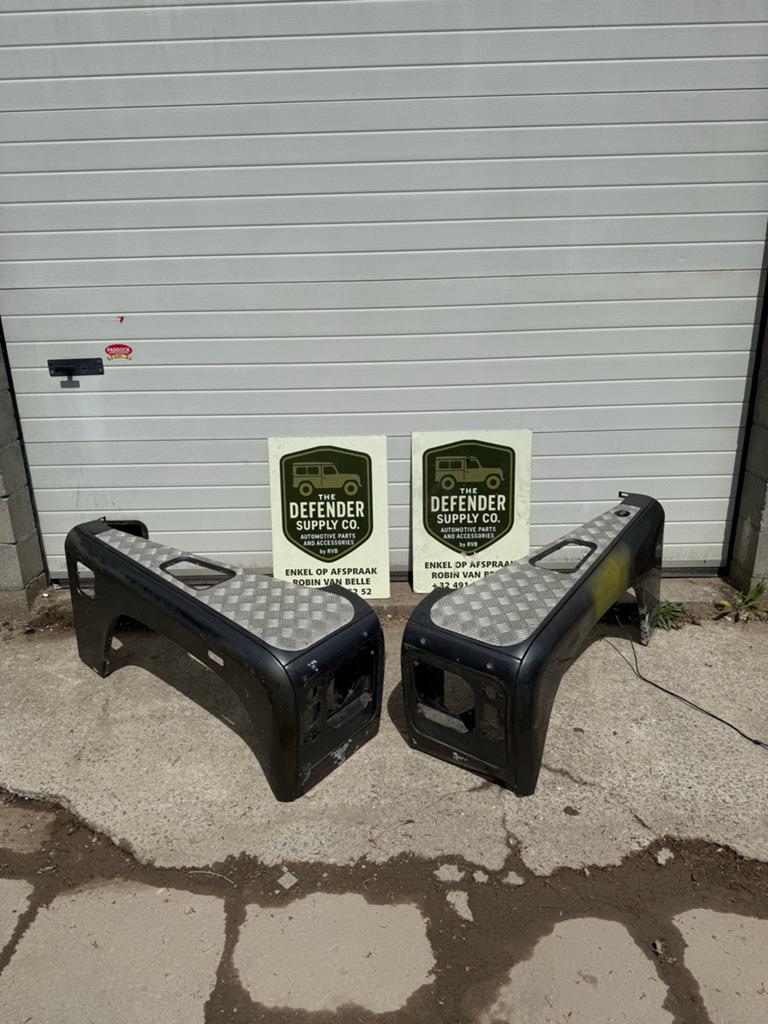 Spatborden voor Land Rover Defender, Voor, Ophalen of Verzenden, Spatbord, Gebruikt