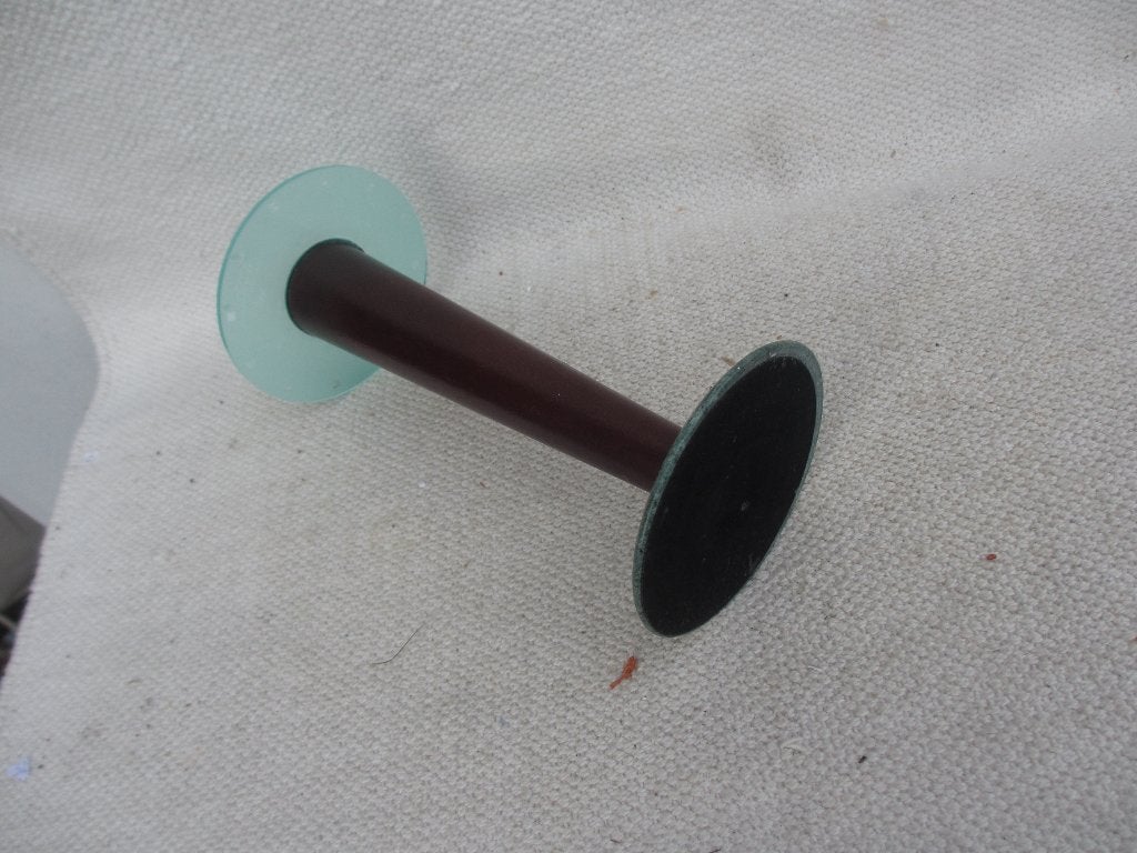 SET[2 stuks] Vintage Memphis stijl kandelaar jaren 70, Huis en Inrichting, Overige materialen, Gebruikt, Ophalen of Verzenden