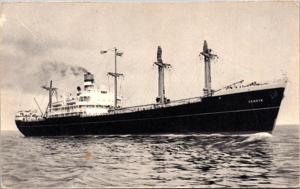 Eemoyk | Holland Amerika Lijn HAL, Verzenden, 1940 tot 1960, Gelopen, Zuid-Holland