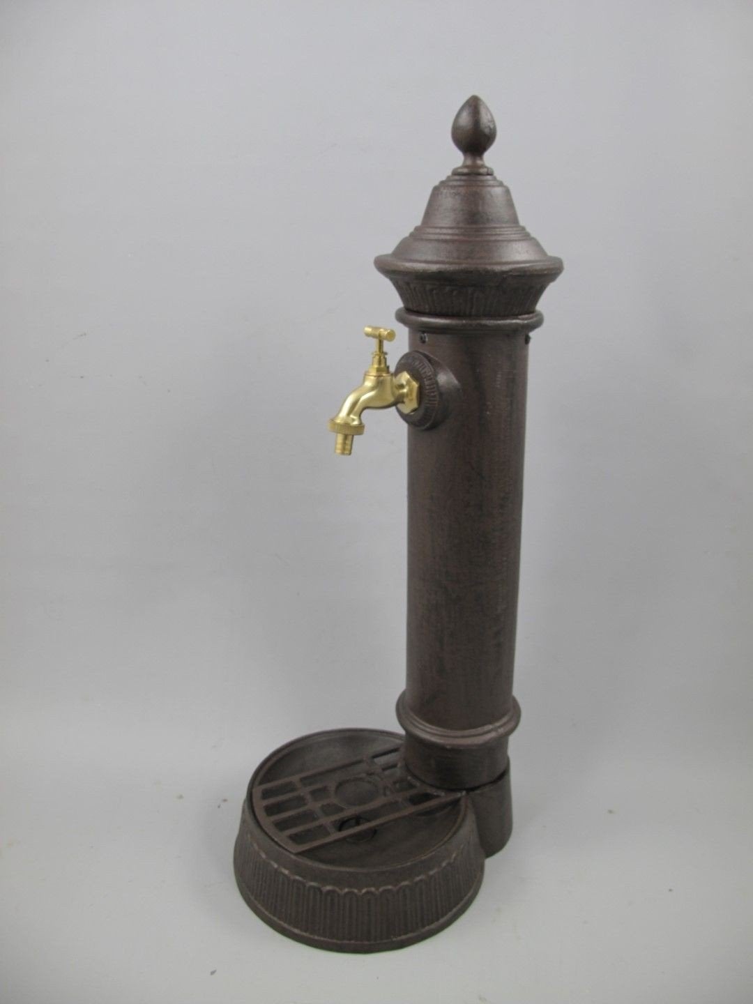 Ronde aluminium brandstofpomp met messing kraan, 75 cm, Helenelivingstyle@gmail.com, 7531TJ, Nieuw, HL
