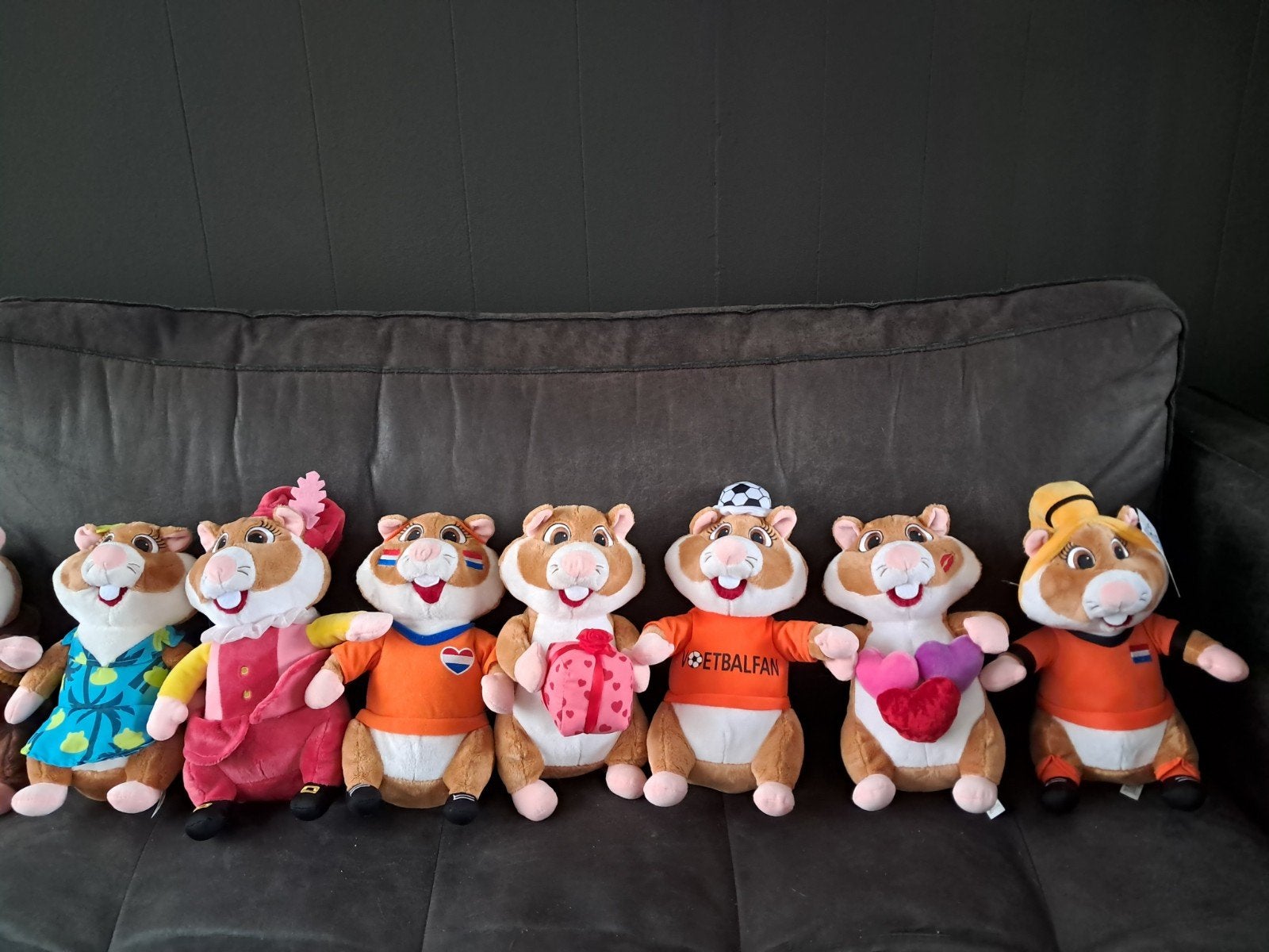 25 hamster knuffels albert heijn, Overige typen, Ophalen of Verzenden, Meerkleurig, Klein (minder dan 20 cm)