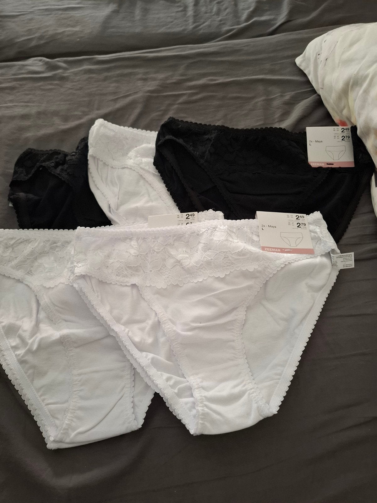 5x2 slipjes  mt l, Kleding | Dames, Ophalen, Nieuw, Zwart