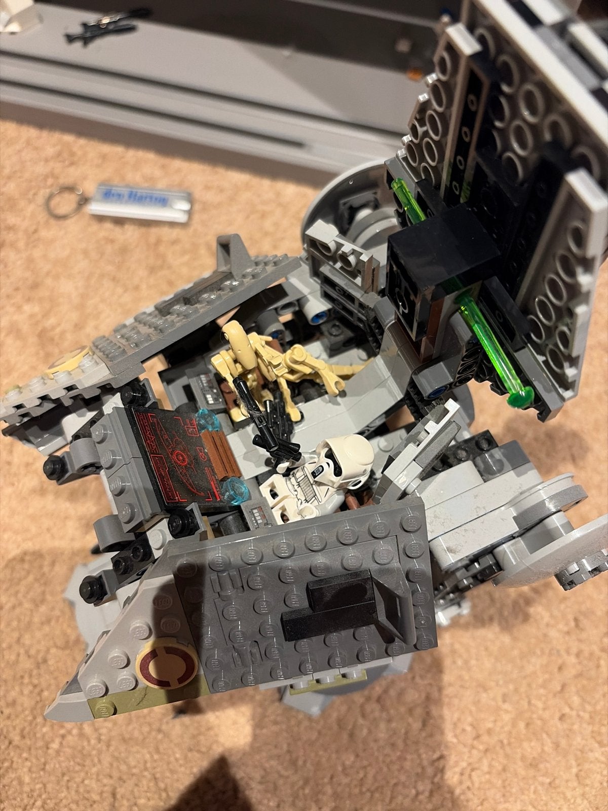 LEGO Star Wars AT-AP Walker met minifiguren, Ophalen of Verzenden, Gebruikt, Overige merken
