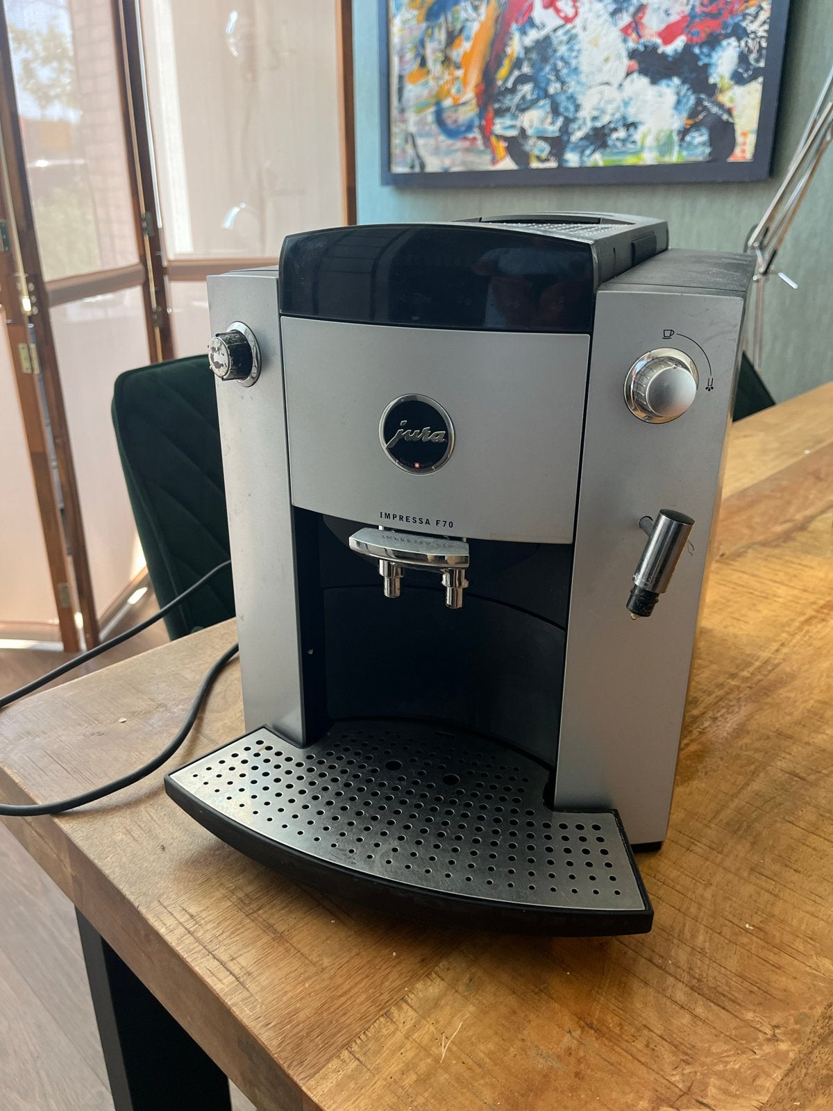 Jura Impressa F70 Espresso Apparaat - Zo goed als nieuw, Witgoed en Apparatuur, Koffiezetapparaten, Afneembaar waterreservoir
