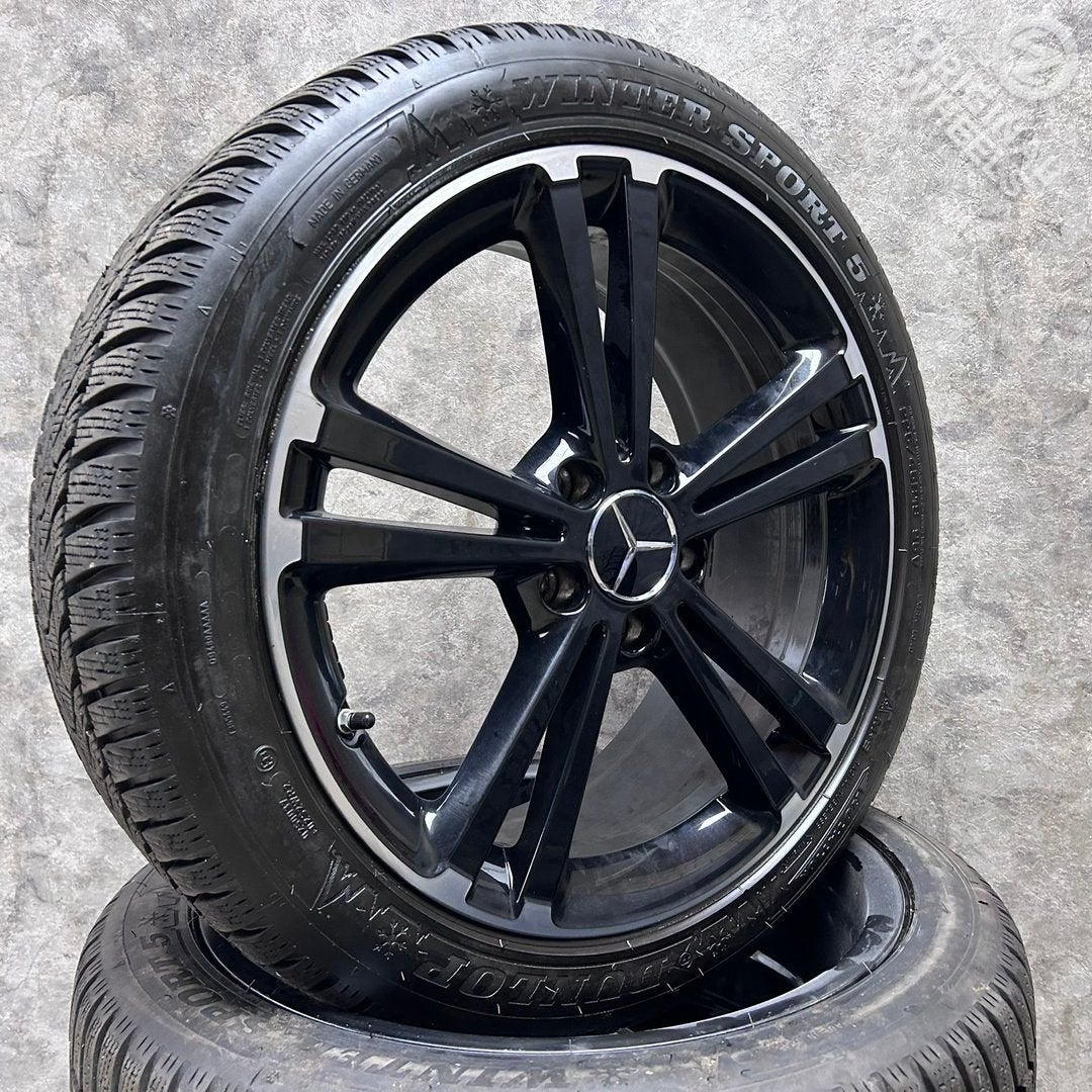 ✅ 18 inch originele velgen winterbanden MB A B klasse CLA, Auto-onderdelen, 18 inch, Gebruikt, -, -