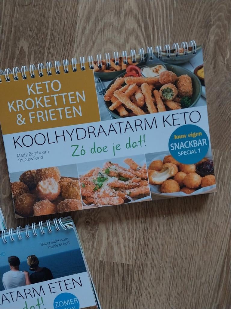 De 3  fantastische keto gidsen  The newfood, Ophalen of Verzenden, Zo goed als nieuw, Dieet en Voeding, Matty Barnhoorn