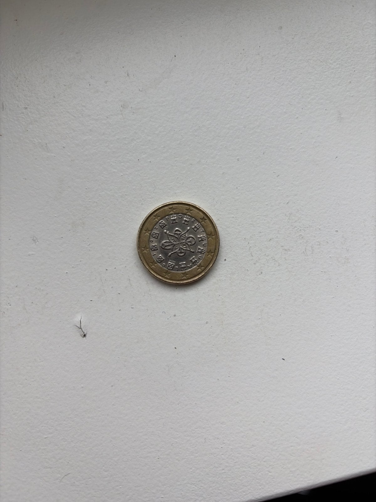 Zeldzame Portugese 1 Euro munt, Postzegels en Munten, Ophalen of Verzenden, Portugal, 1 euro, Losse munt