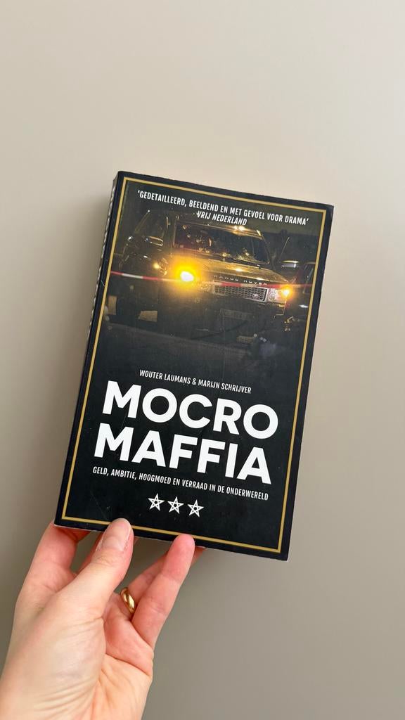 Mocro maffia boek, Boeken, Ophalen of Verzenden, Zo goed als nieuw