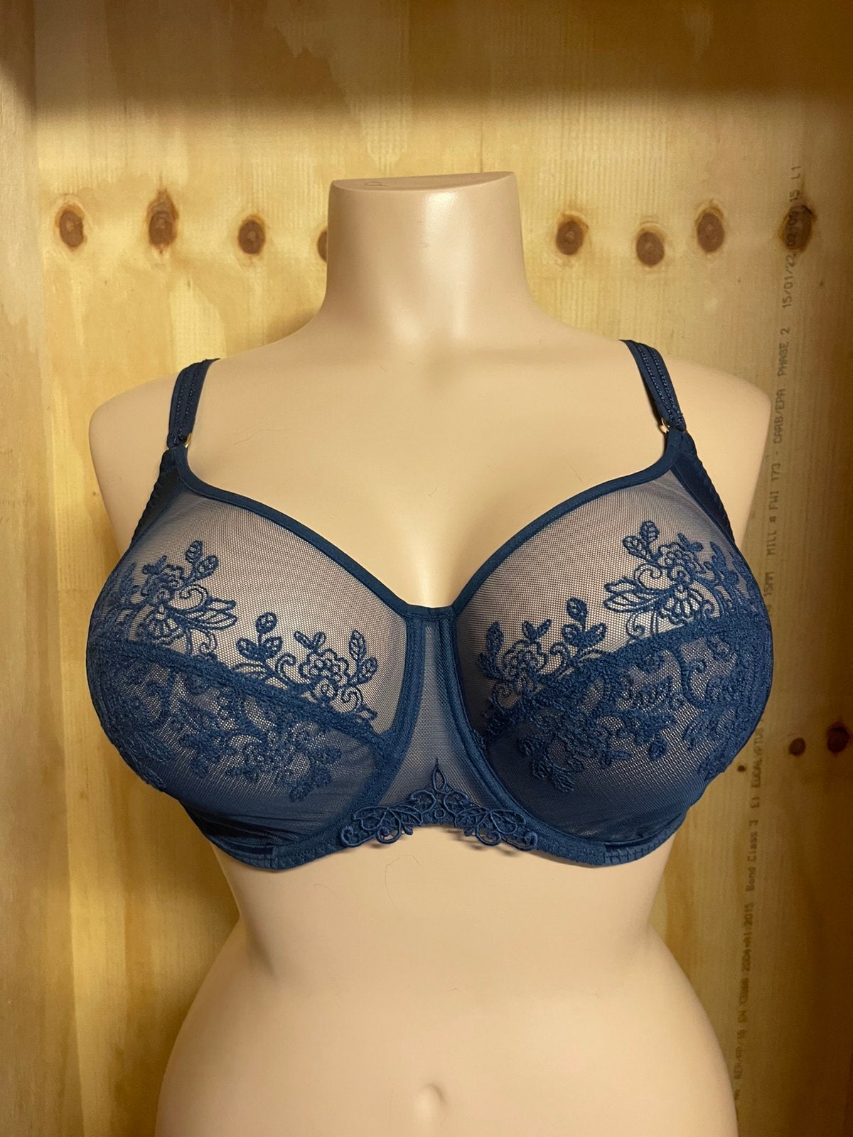 Empreinte bh maat 95e modrl paola 07226, Verzenden, Blauw, BH