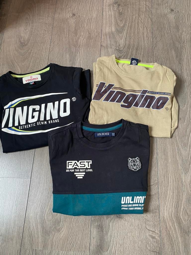 Jongens longsleeve, Ophalen of Verzenden, Zo goed als nieuw, Maat 128