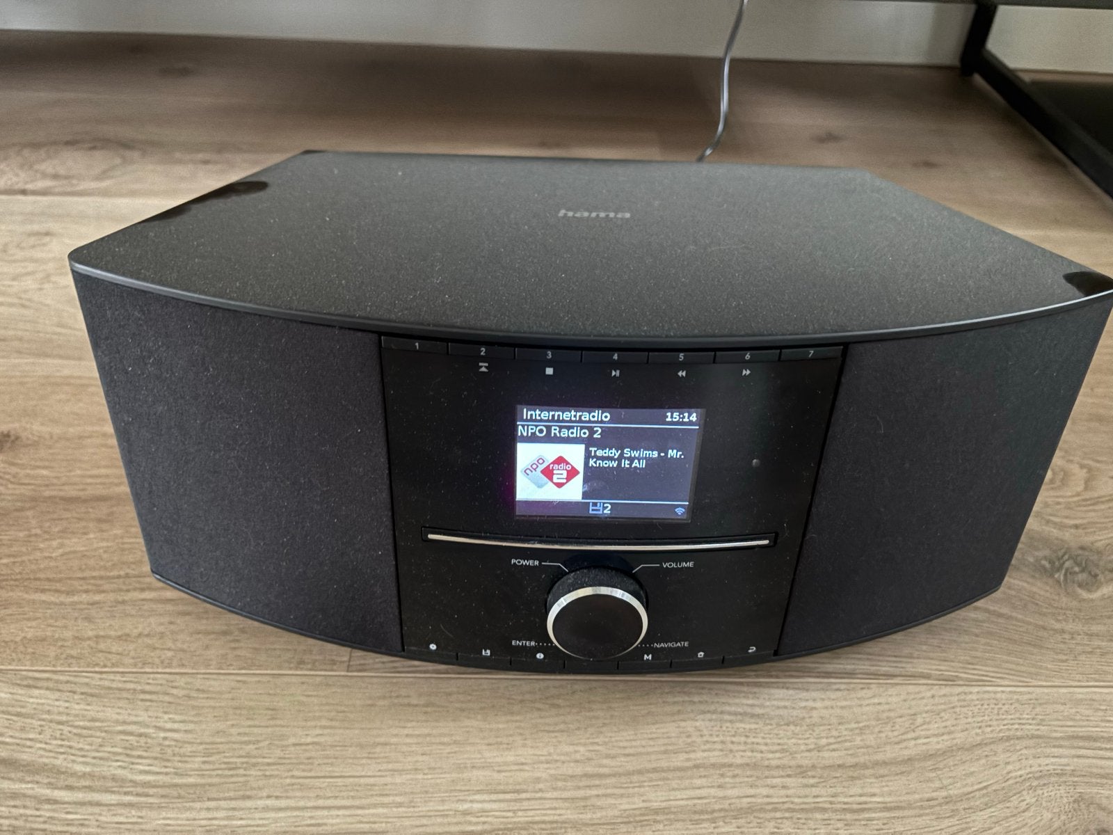 Hama DAB+ Radio met CD-speler - Zo goed als nieuw, Overige merken, Ophalen of Verzenden, Zo goed als nieuw, Microset