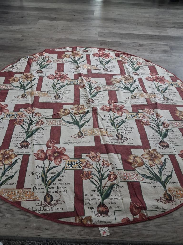 Rond tafelkleed Summer Set - 130 cm katoen, Ophalen of Verzenden, Gebruikt, Rond, Binnen
