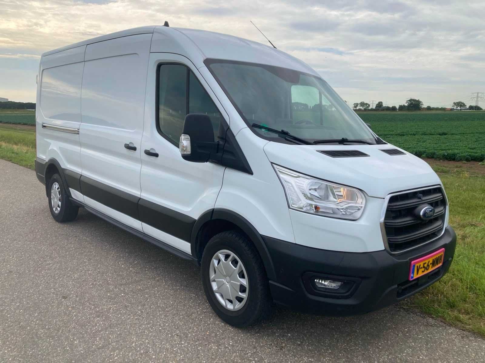 Ford Transit 330 2.0 TDCI L3H3 Trend, V-56-NNH, Auto's, Gebruikt, Euro 6, Overige carrosserieën, Bedrijf
