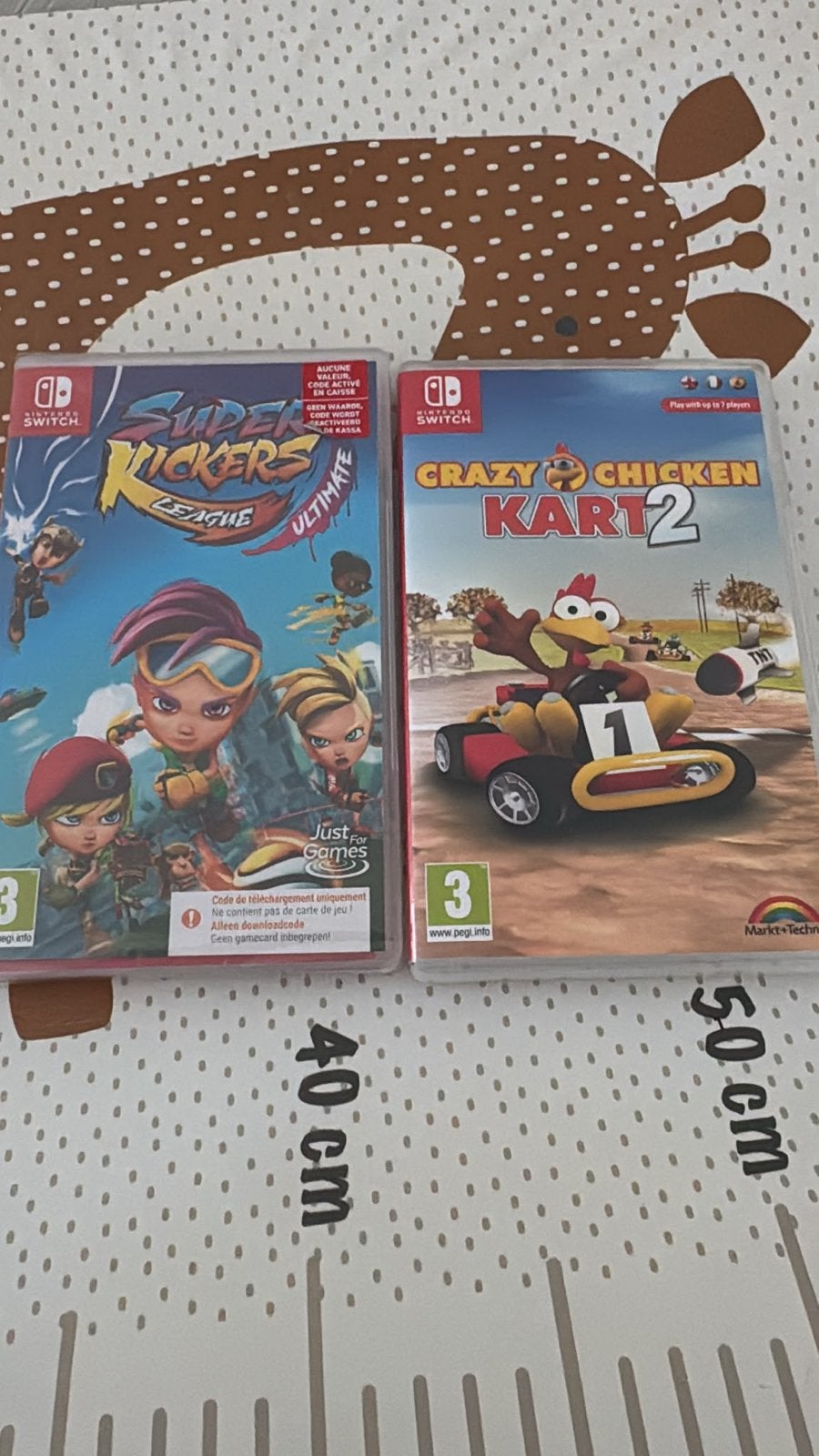 Foto 3 van Nintendo Switch V1 met accessoires en 2 spellen