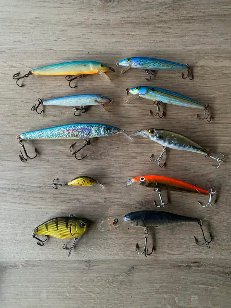 Partij kunstaas: Rapala, Owner, Salmo, Spro Aruku (nieuw), Watersport en Boten, Hengelsport | Roofvissen, Ophalen of Verzenden
