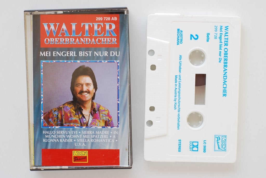 Walter Oberbrandacher - Mei Engerl Bist Nur Du Cassette, Verzenden, Overige genres, 1 bandje, Zo goed als nieuw