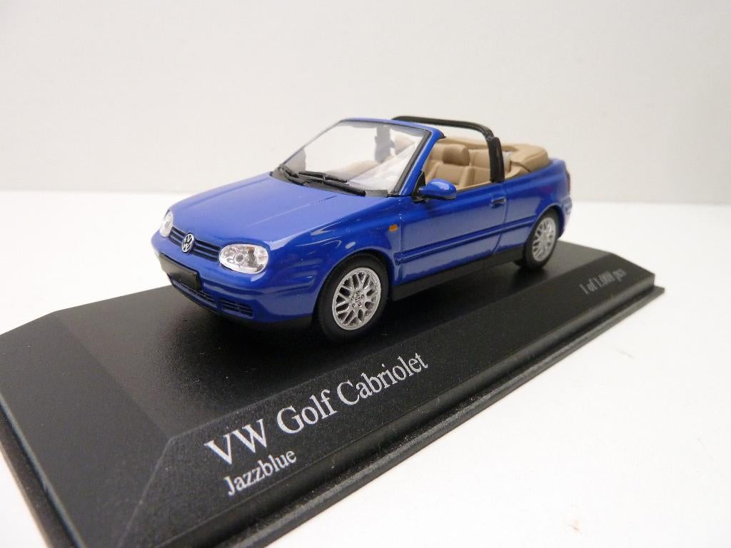 Volkswagen Golf Cabrio  ''  Minichamps '', Ophalen of Verzenden, Zo goed als nieuw, Auto, MiniChamps