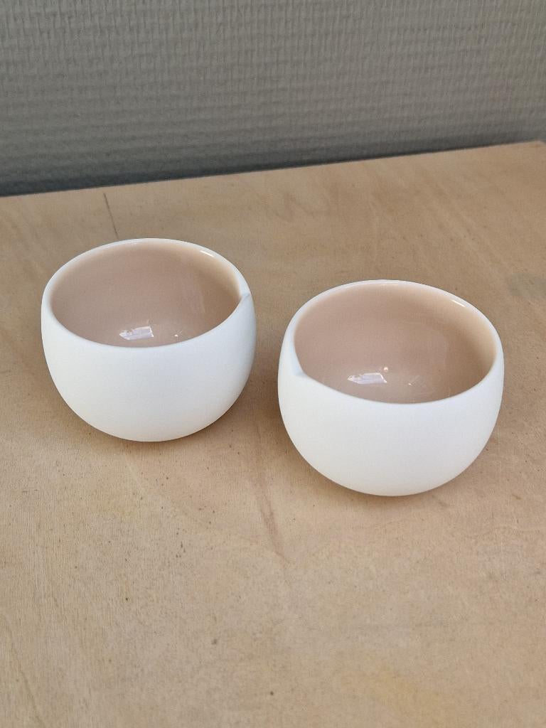2 x Nespresso Origin espresso kopje IZGST, Ophalen of Verzenden, Zo goed als nieuw, Effen, Kop(pen) en/of Schotel(s)